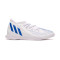 Zapatilla Predator Edge .3 IN Sala Niño White-Blue
