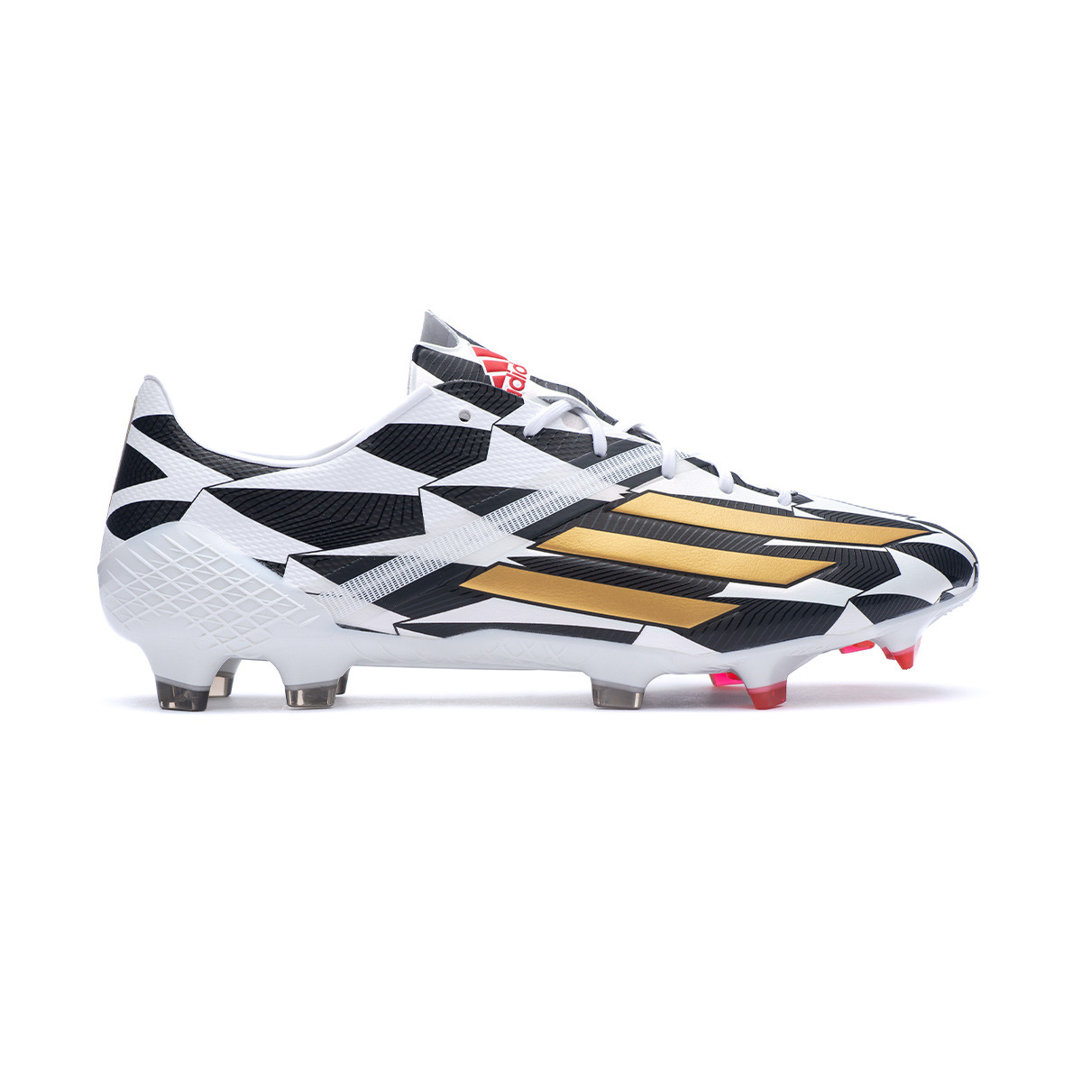 maaien bedreiging Doctor in de filosofie Football Boots adidas F50 Adizero IV FG White-Gold Metallic - Fútbol Emotion