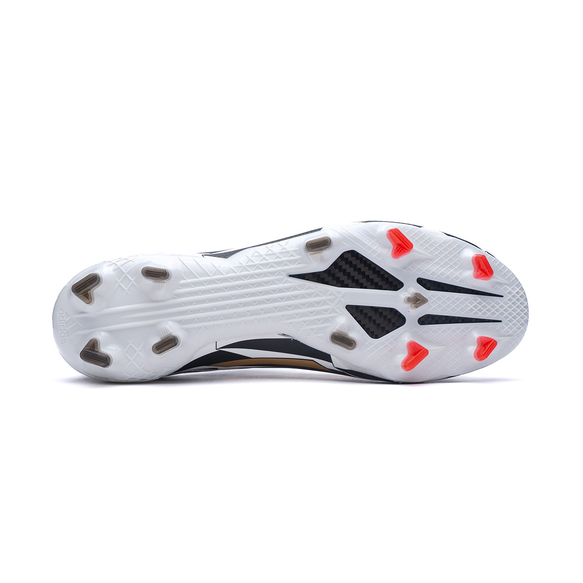 Todo el mundo revista puesto Bota de fútbol adidas F50 Adizero IV FG White-Gold Metallic - Fútbol Emotion