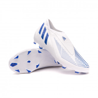 Chuteira Predator Edge .3 LL FG Criança White-Blue