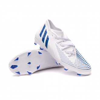Chuteira Predator Edge .3 FG Criança White-Blue