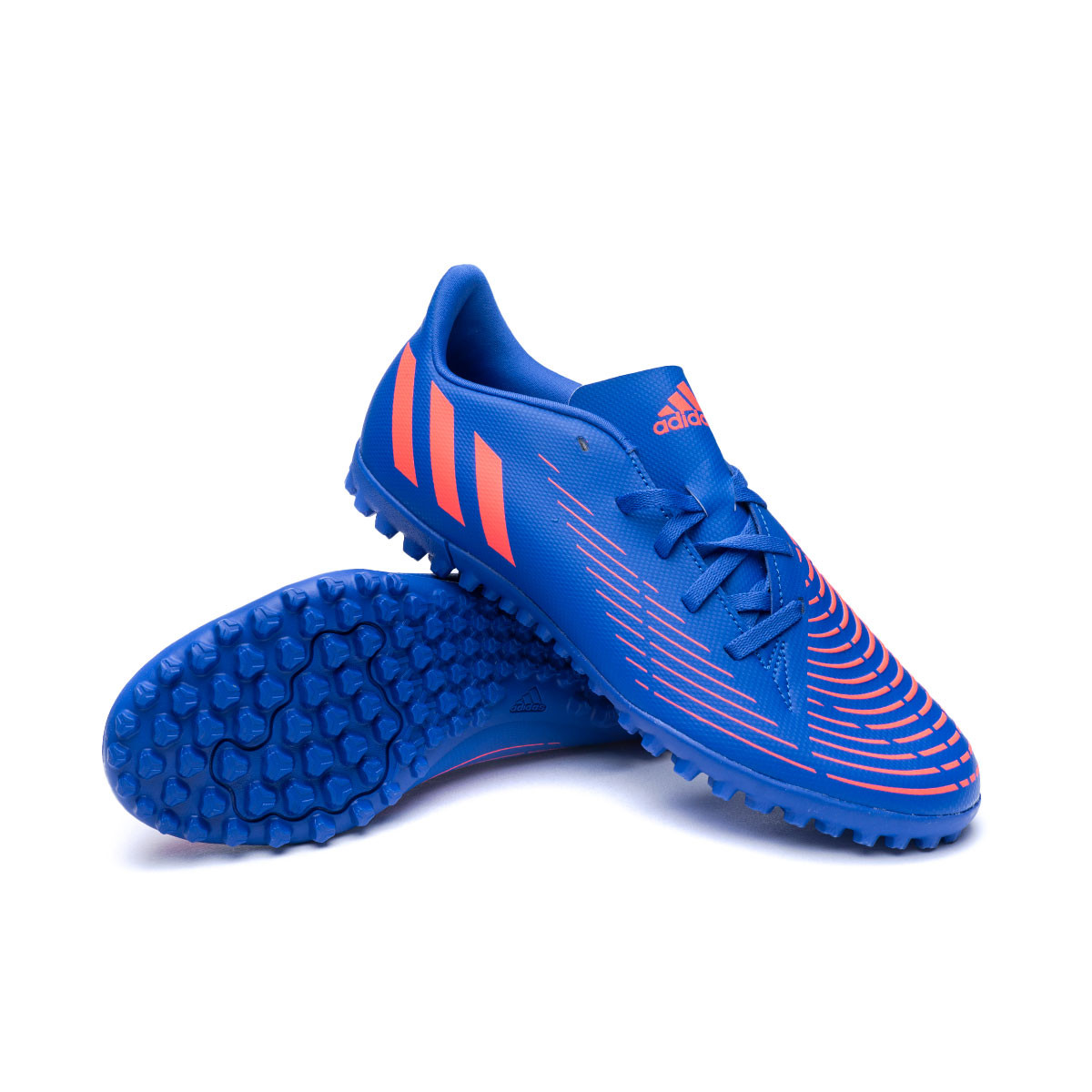 táctica Melancolía Azul Bota de fútbol adidas Predator Edge .4 Turf Blue-White-Turbo - Fútbol  Emotion