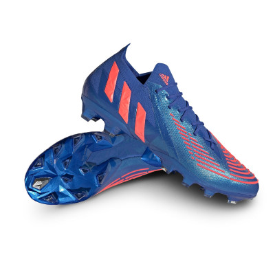 Virgen Derechos de autor dueño Bota de fútbol adidas Predator Edge .1 L AG Blue-White-Turbo - Fútbol  Emotion