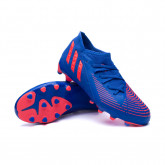 Zapatos de fútbol Predator Edge .3 MG Niño Blue-White-Turbo