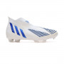 Predator Edge + FG Criança White-Hi-Res Blue