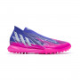 Predator Edge .1 Turf Collegiate Purple-Srebrny metalik-Shock Pink
