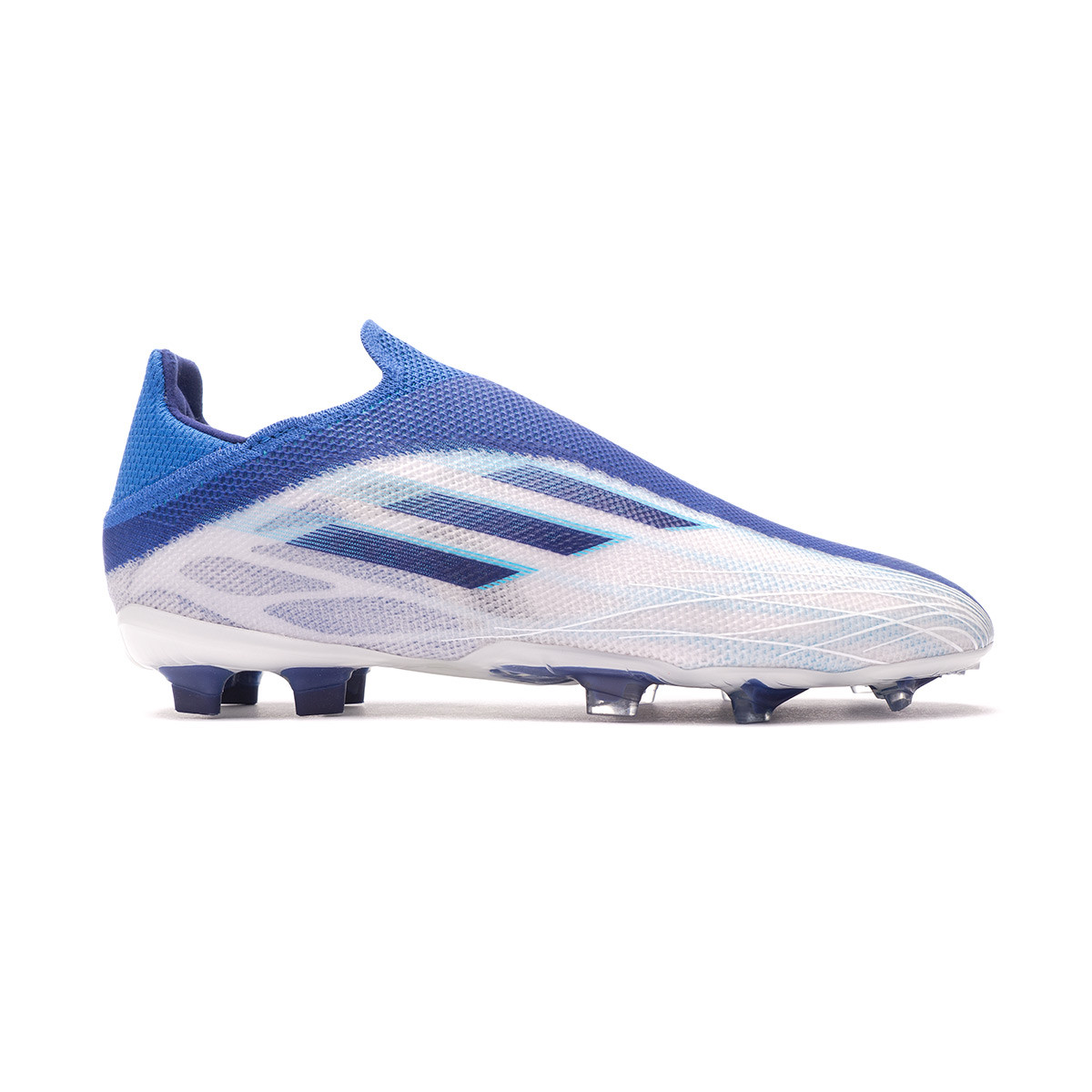 Football Boots adidas X Speedflow + FG Niño White-Legacy Indigo-Sky ...