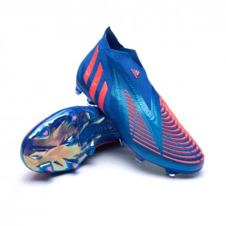 Bota Predator Edge + FG Blue-White-Turbo