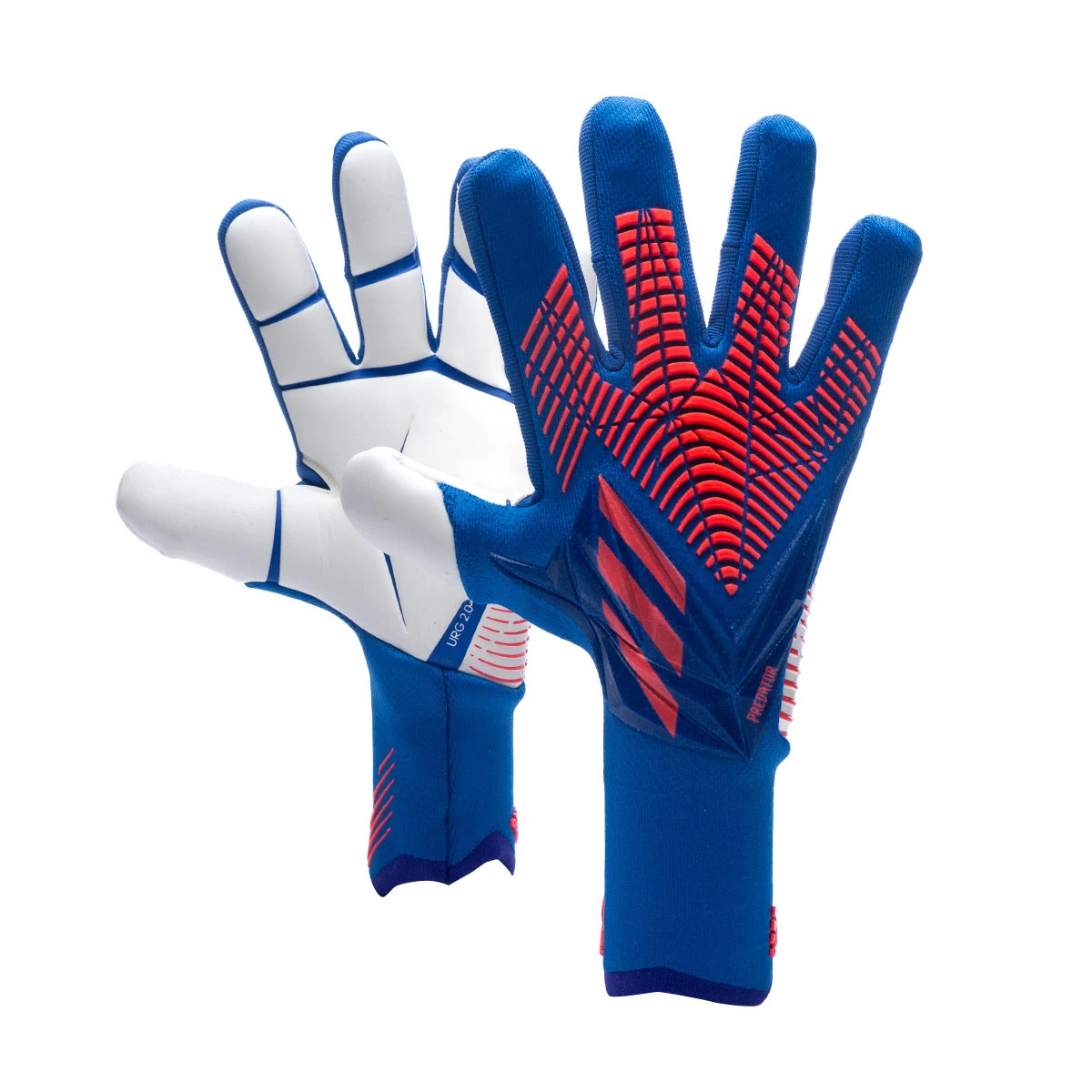 Handschuh adidas Predator Pro Hi Res Blau Turbo WeiB Futbol Emotion
