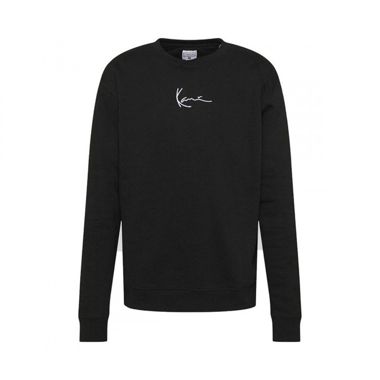 sudadera-karl-kani-small-signature-crew-black-0