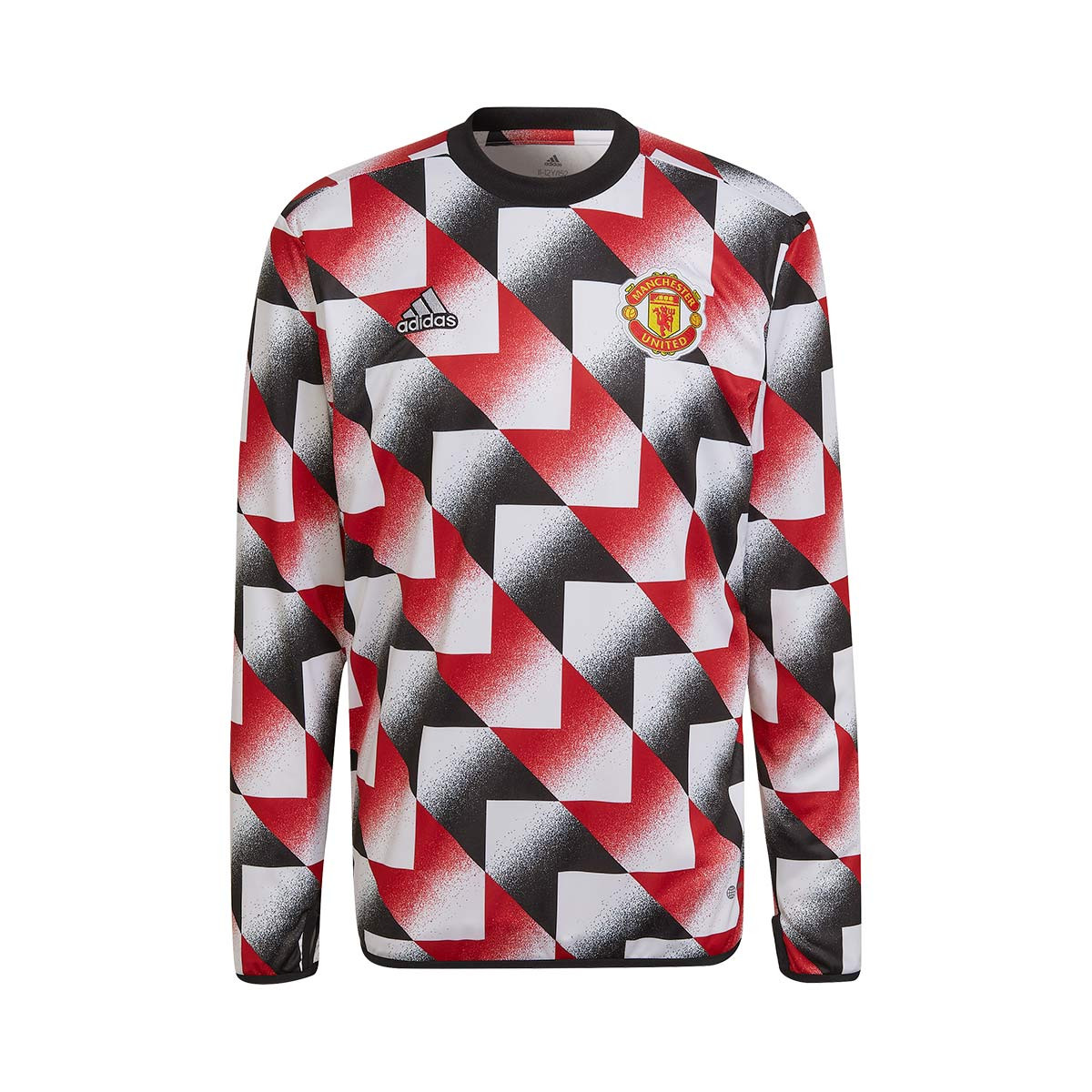 Sudadera adidas Manchester FC 2022-2023 White-Real Red-Black - Emotion