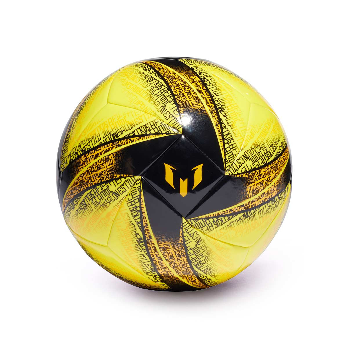 Balón Messi Club Solar Gold-Bright Yellow-Black - Fútbol Emotion