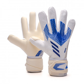 Luvas Predator League White-Hi-Res Blue