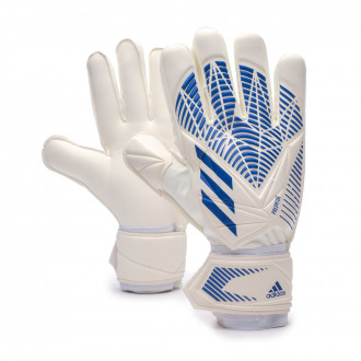 Luvas Predator Match White-Hi-Res Blue