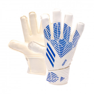 Luvas Predator Training Criança White-Hi-Res Blue