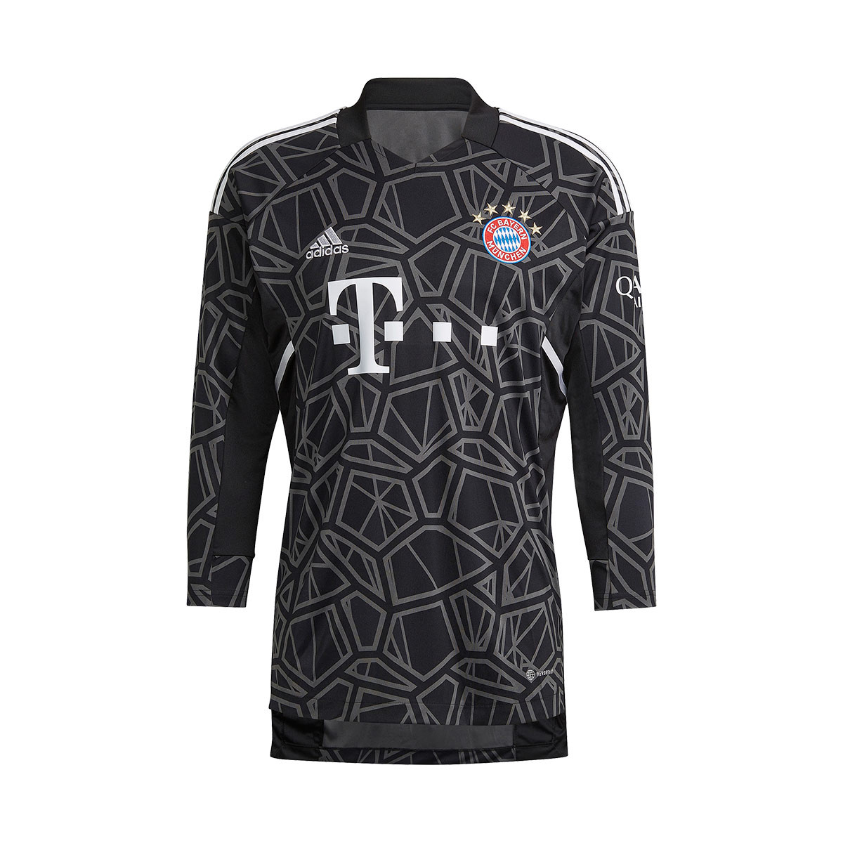 canal Flexible Barbero Camiseta adidas FC Bayern de Múnich Primera Equipación Portero 2022-2023  Niño Black-Dark Grey - Fútbol Emotion