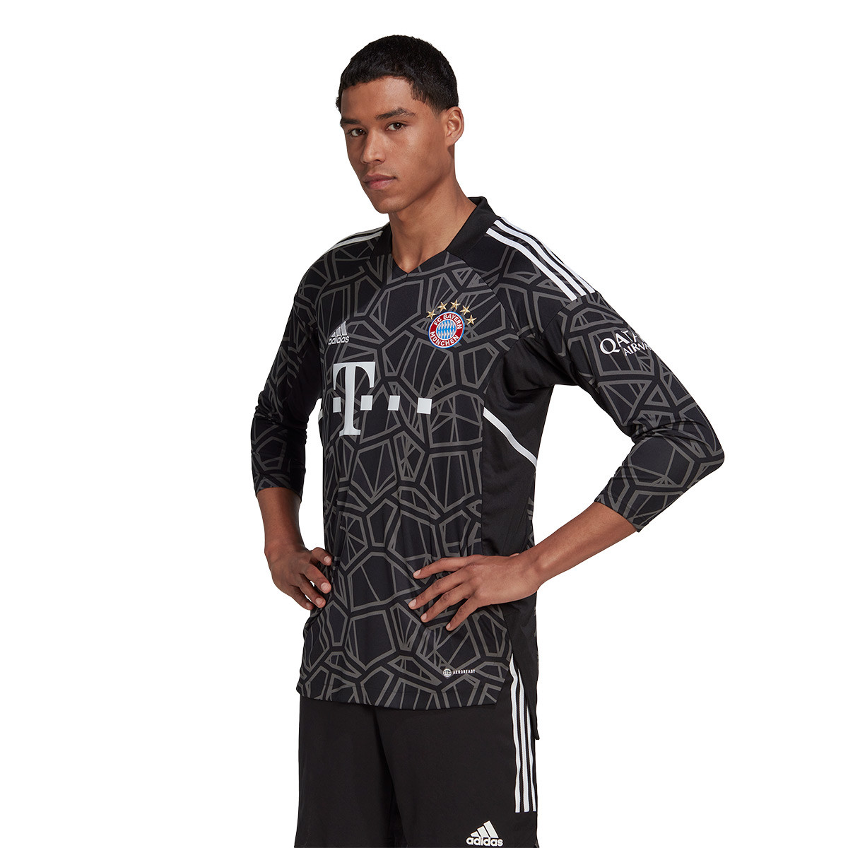 Men's FC Dallas adidas Black Goalkeeper Jersey