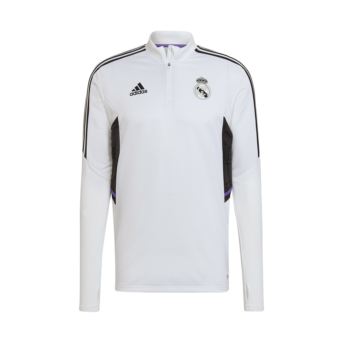 Nervio Inclinarse Palmadita Sudadera adidas Real Madrid CF Training 2022-2023 White - Fútbol Emotion