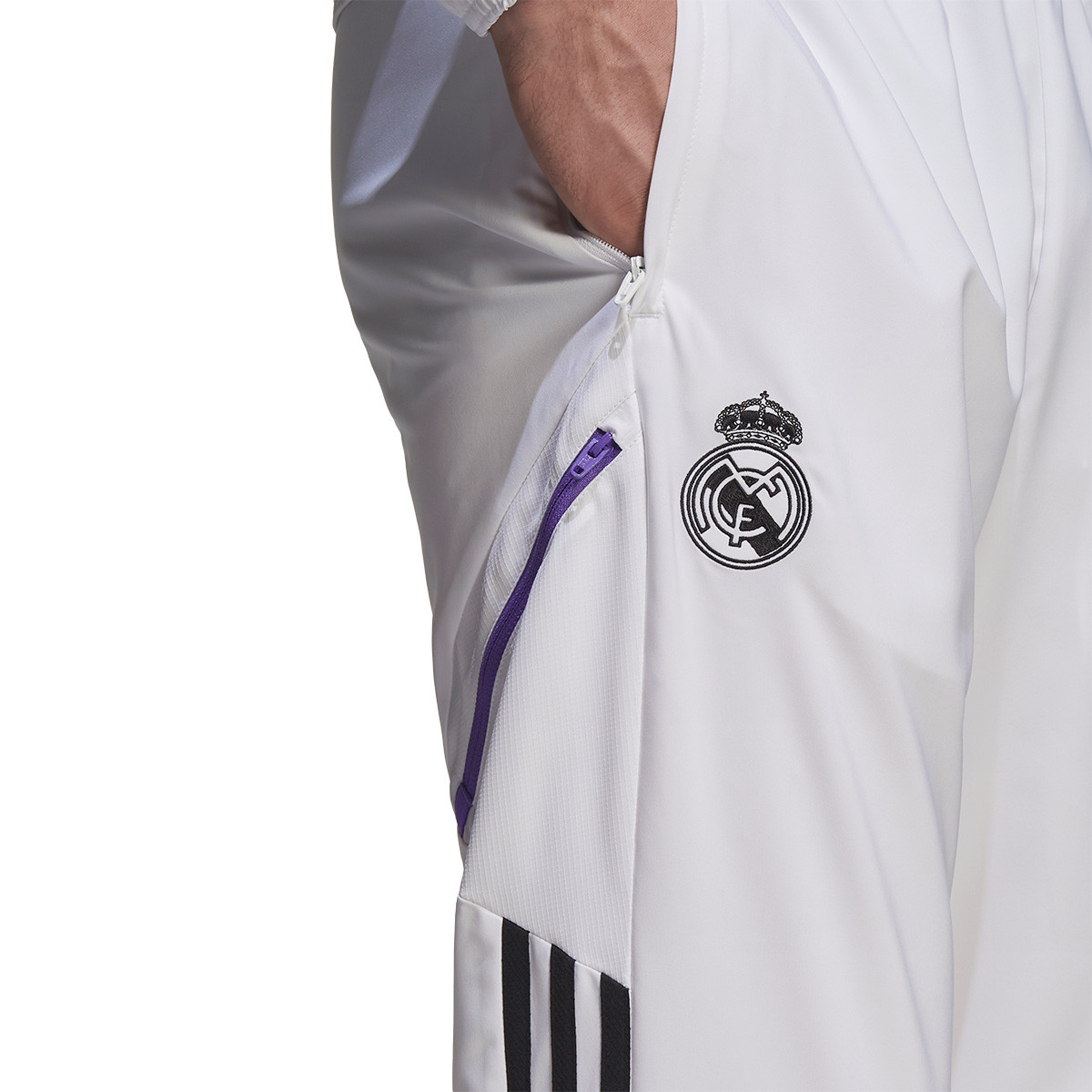 Long pants adidas Real Madrid CF Training White - Fútbol Emotion