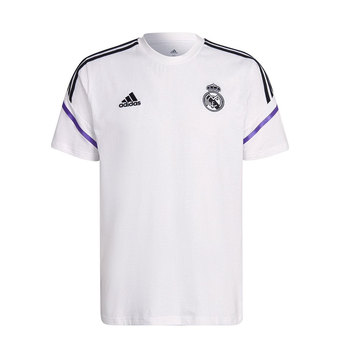 educación 鍔 Encadenar Camiseta adidas Real Madrid CF Training 2022-2023 White - Fútbol Emotion