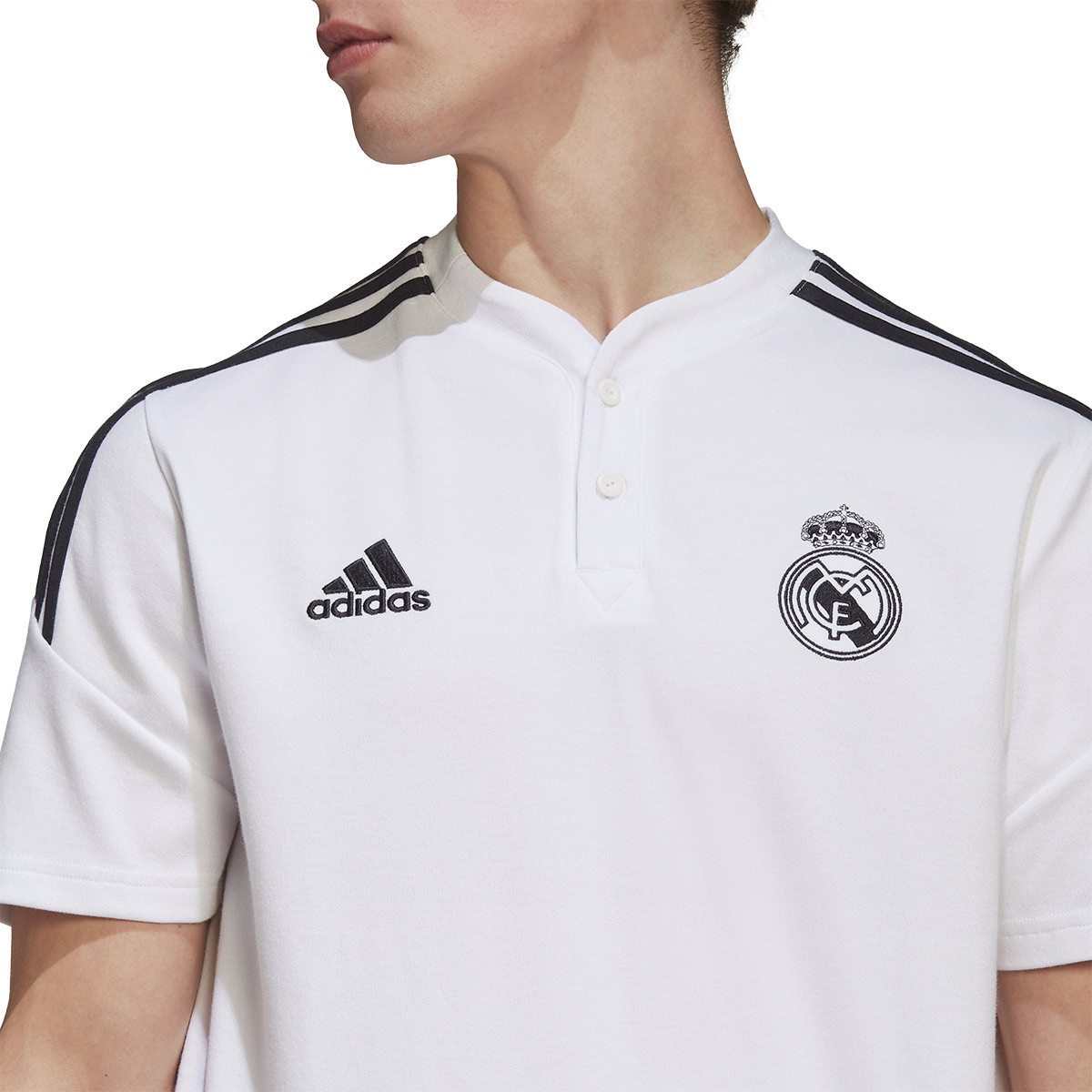 Polo adidas Real Madrid CF Fanswear 2022-2023 White Fútbol Emotion