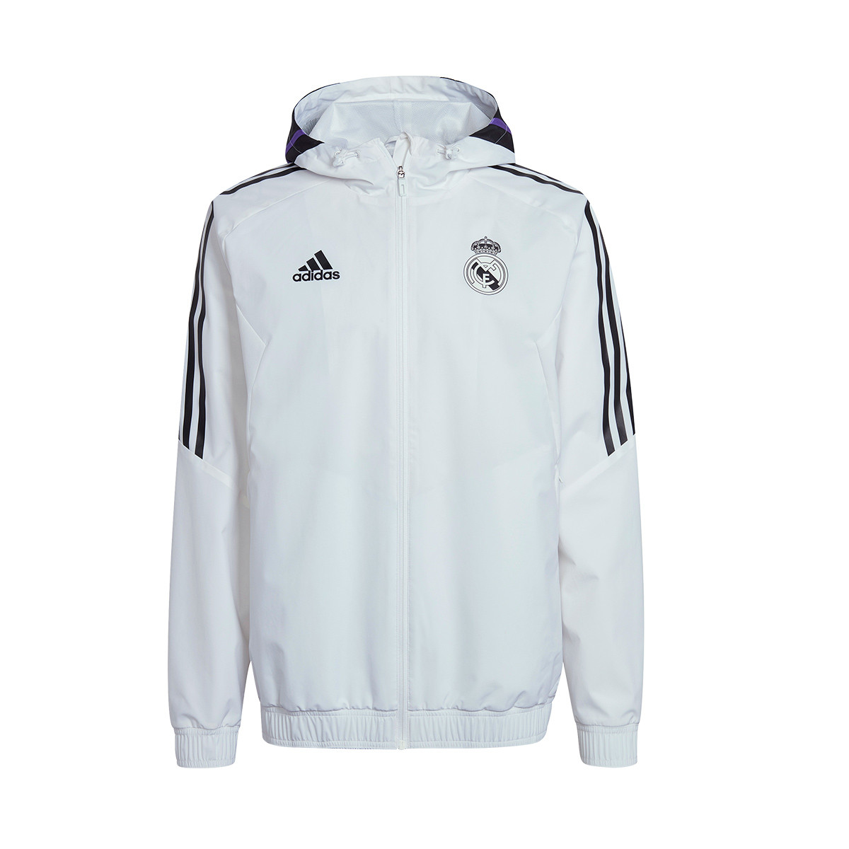 vestir conveniencia cada Chaqueta adidas Real Madrid CF Training 2022-2023 White - Fútbol Emotion