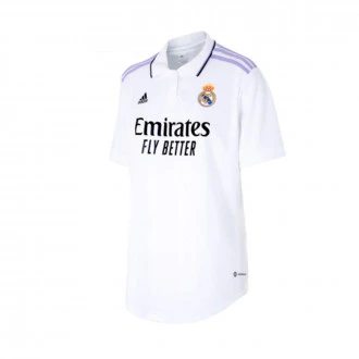 Camiseta Real Madrid CF Primera Equipación 2022-2023 Mujer White