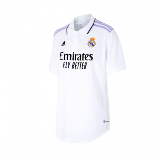 Tío o señor patrimonio entrada Camiseta adidas Real Madrid CF Primera Equipación 2022-2023 Mujer White -  Fútbol Emotion