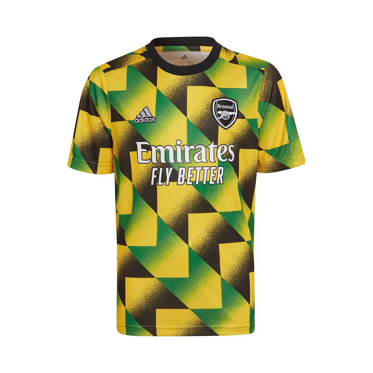carrera biografía doble Camiseta adidas Arsenal FC Pre-Match 2022-2023 Niño Yellow-Green-Black -  Fútbol Emotion