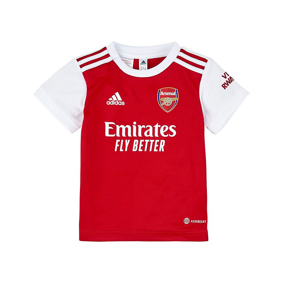 adidas Arsenal FC Primera Equipación 2022-2023 Niño Scarlet-White - Fútbol