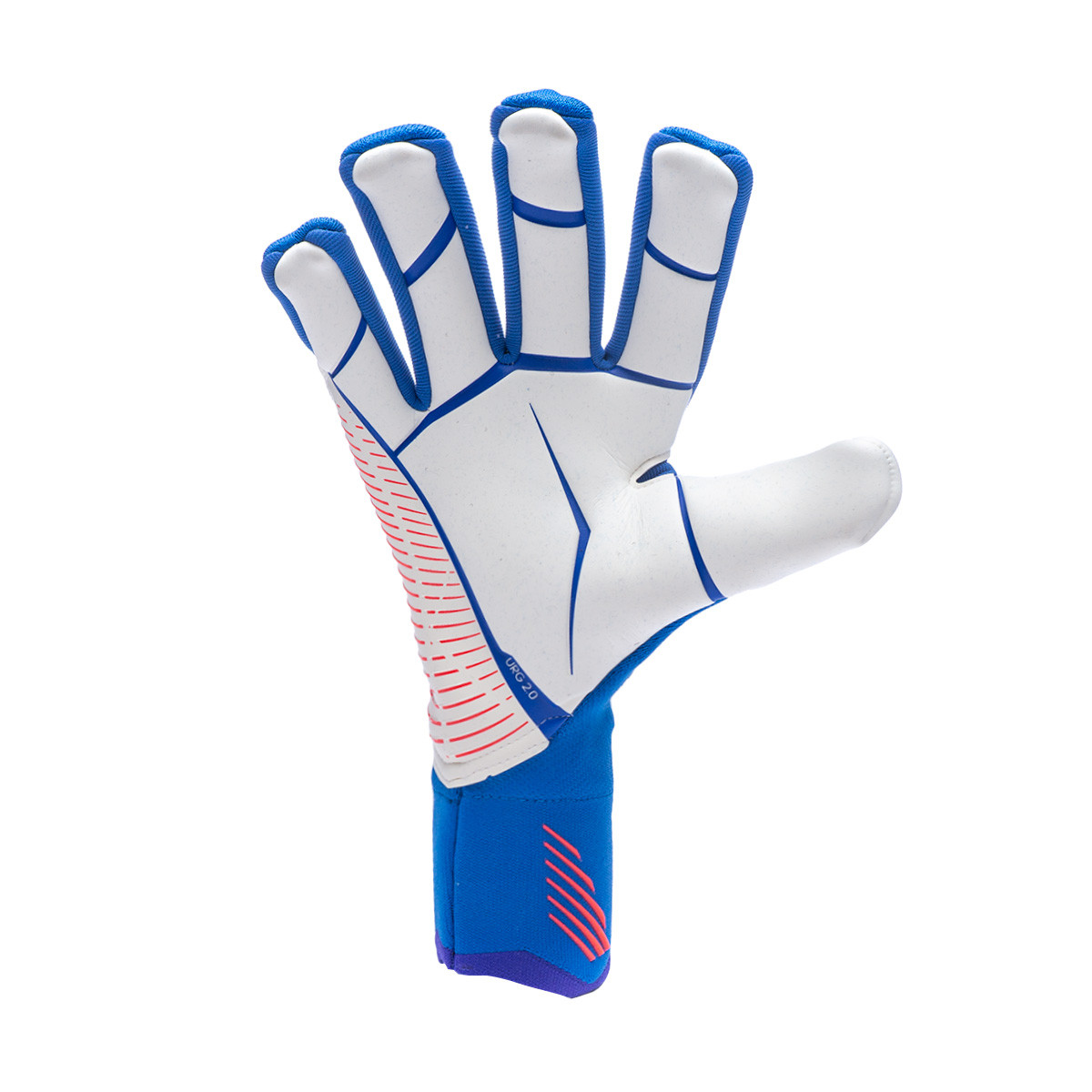 Guante de portero adidas Predator Pro Fingersave Hi-Res Blue-Turbo-White -  Fútbol Emotion