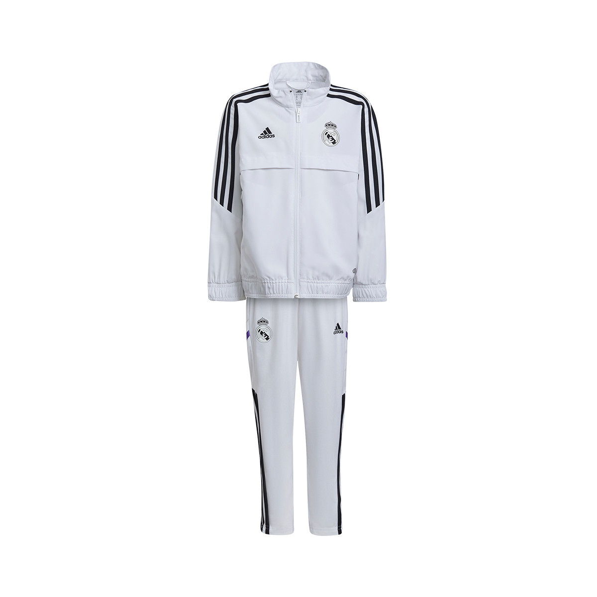 Chándal adidas Real Madrid CF Niño White - Fútbol Emotion