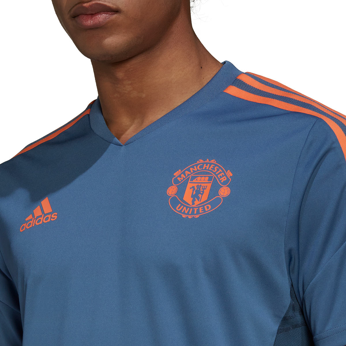 Jersey adidas Manchester United FC Training 2022-2023 Blue Fútbol Emotion