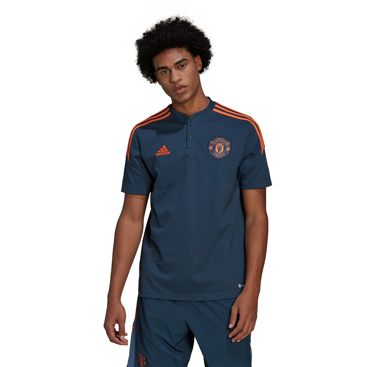 Vader fage verantwoordelijkheid Begrip Polo shirt adidas Manchester United FC Fanswear 2022-2023 Crew Navy -  Fútbol Emotion