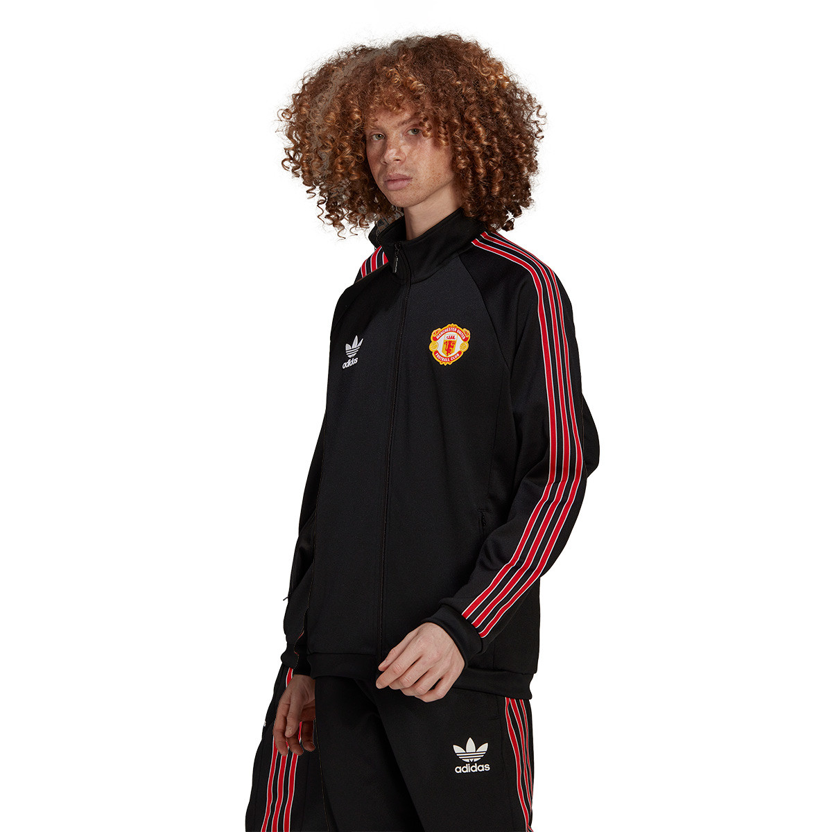 Chamarra adidas Manchester United FC Edición Especial Black - Fútbol Emotion