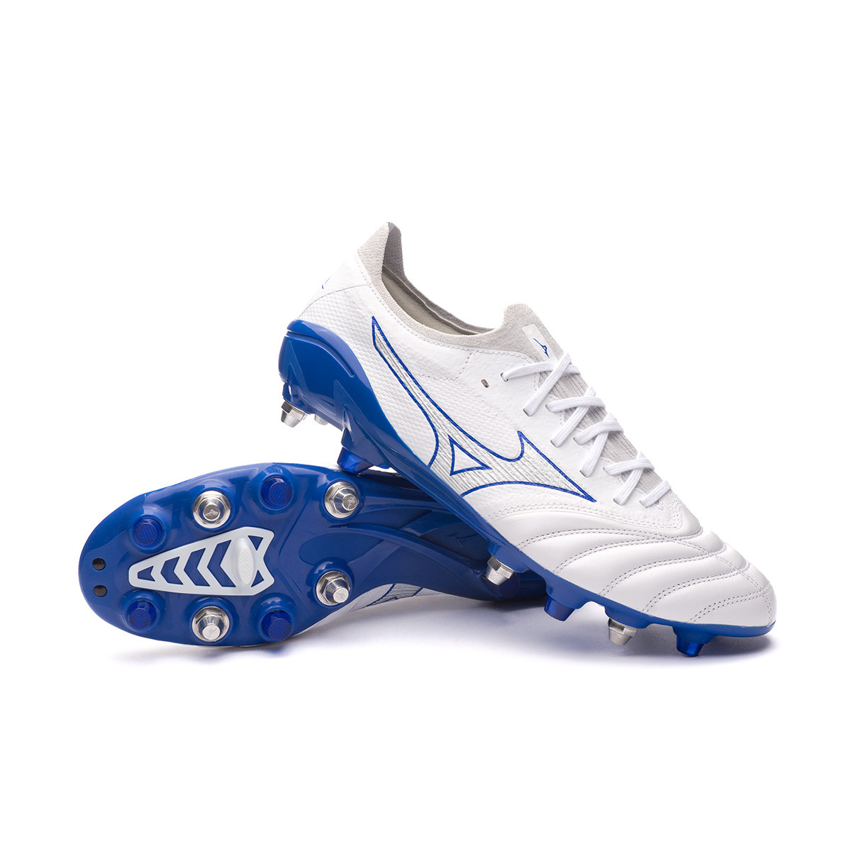 Mizuno Mens Morelia Neo Leather II Mix SG Football Boots Soccer Shoes 
