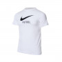 NSW Swoosh Football Soccer FZ Niño Biało-Czarny