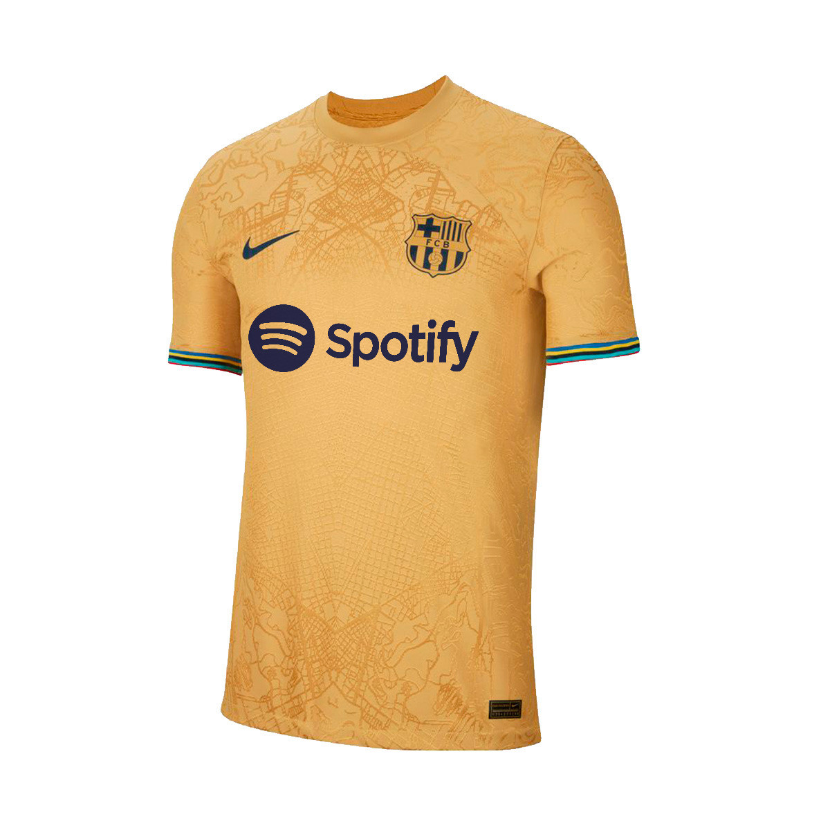 Camiseta FC Barcelona Segunda Equipación Match 2022-2023 Club Gold - Fútbol Emotion