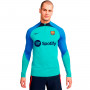 FC Barcelona Training 2022-2023 Oracle Aqua-Signal Blue