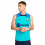 FC Barcelona Training 2022-2023 Oracle Aqua-Signal Blue