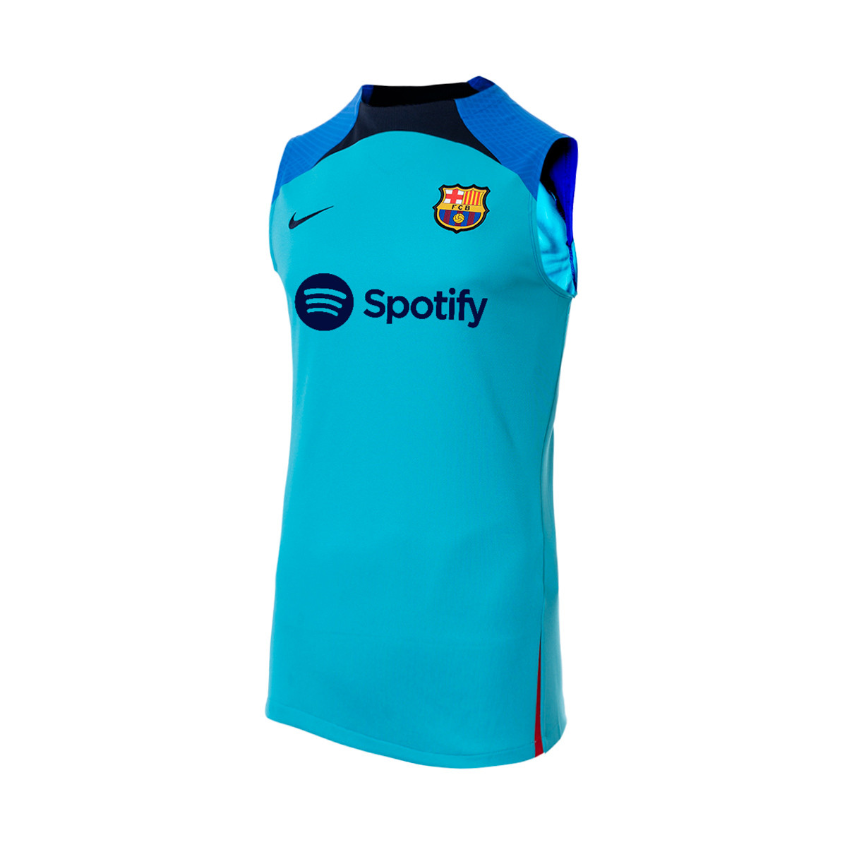 Agua con gas Tener un picnic incompleto Camiseta Nike FC Barcelona Training 2022-2023 Oracle Aqua-Signal Blue -  Fútbol Emotion