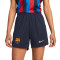 Pantalón corto FC Barcelona Primera Equipación Stadium 2022-2023 Mujer Obsidian-University Red