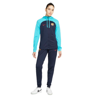 Trainingsanzug Nike FC Barcelona Training 2022-2023 Frau  Obsidian-Obsidian-Oracle Aqua-(University Red - Fútbol Emotion