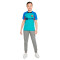 Camiseta FC Barcelona Training 2022-2023 Niño Oracle Aqua-Signal Blue