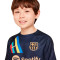 Camiseta FC Barcelona Pre-Match 2022-2023 Niño Obsidian