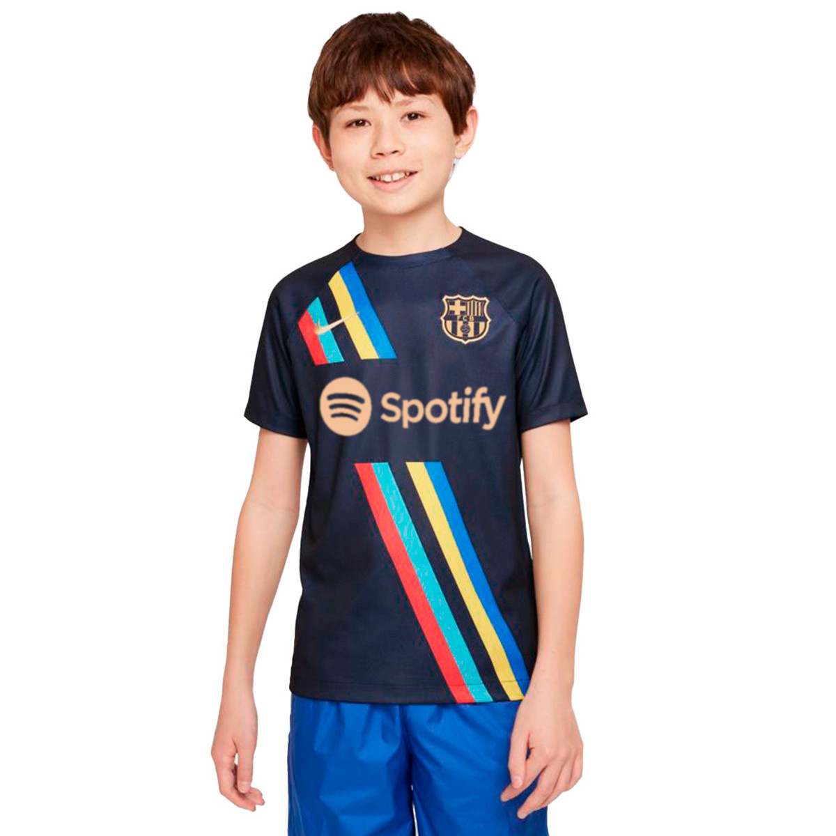 escarcha para agregar puerta Camiseta Nike FC Barcelona Pre-Match 2022-2023 Niño Obsidian - Fútbol  Emotion