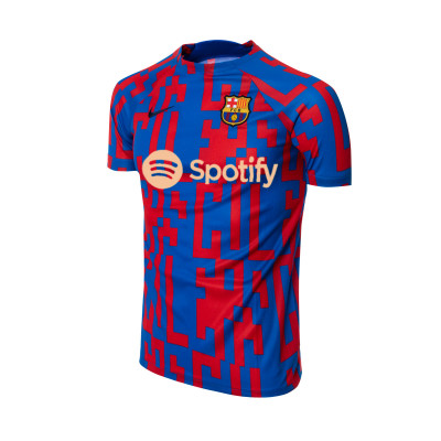 Descolorar No quiero Extraordinario Camiseta Nike FC Barcelona Pre-Match 2022-2023 Niño Signal  Blue-Obsidian-University Red - Fútbol Emotion