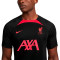 Camiseta Liverpool FC Training 2022-2023 Black-Siren Red