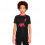Liverpool FC Training 2022-2023 Niño Black-Siren Vermelho