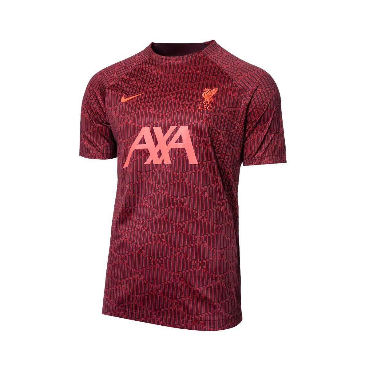 Camiseta Nike Liverpool FC Pre-Match 2022-2023 Niño Tough Red-Burgundy  Crush - Fútbol Emotion